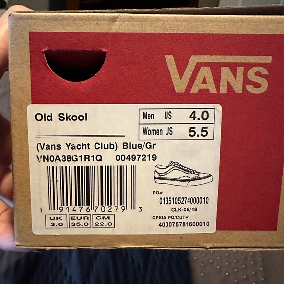 Yacht club old skools vans - Picture 2 of 6